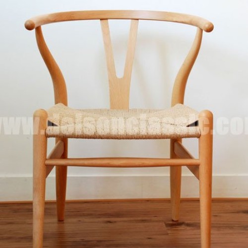 Hans j wegner wooden ch24 wishbone chair
